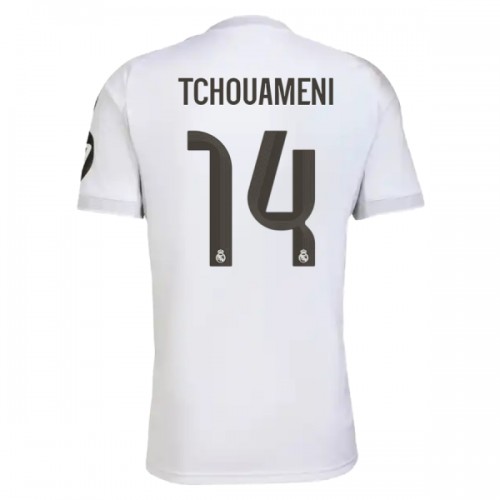 Real Madrid Tchouameni 14 Fodboldtrøje Hjemmebane 2025-26 Real Madrid Tchouameni 14 Fodboldtrøje Hjemmebane 2025-26